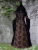 Blätter Mittelalter Kleid "Magali" mit Kapuze Steampunk