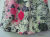 Leinenrock "Rosa" florales Design Größe 36 bis 40