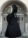 Gothic Mittelalterkleid Zarah Dunkelelfe Larp